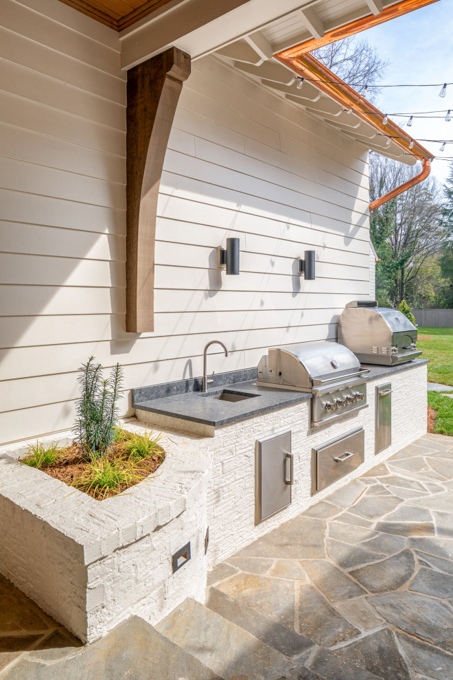 Patio tile project