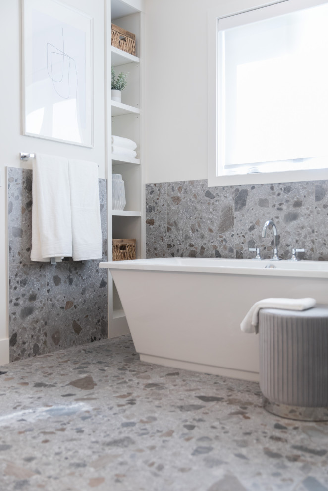 Terrazzo Look tile project