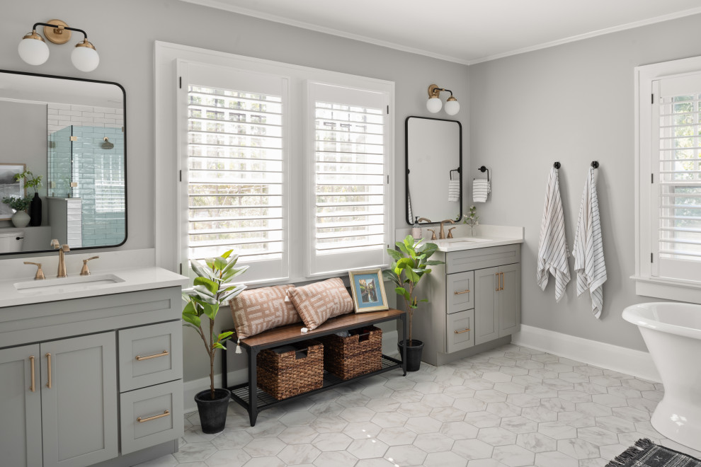 Brick Look tile project