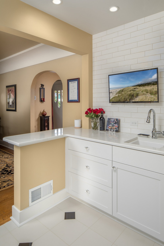 Concrete Look tile project