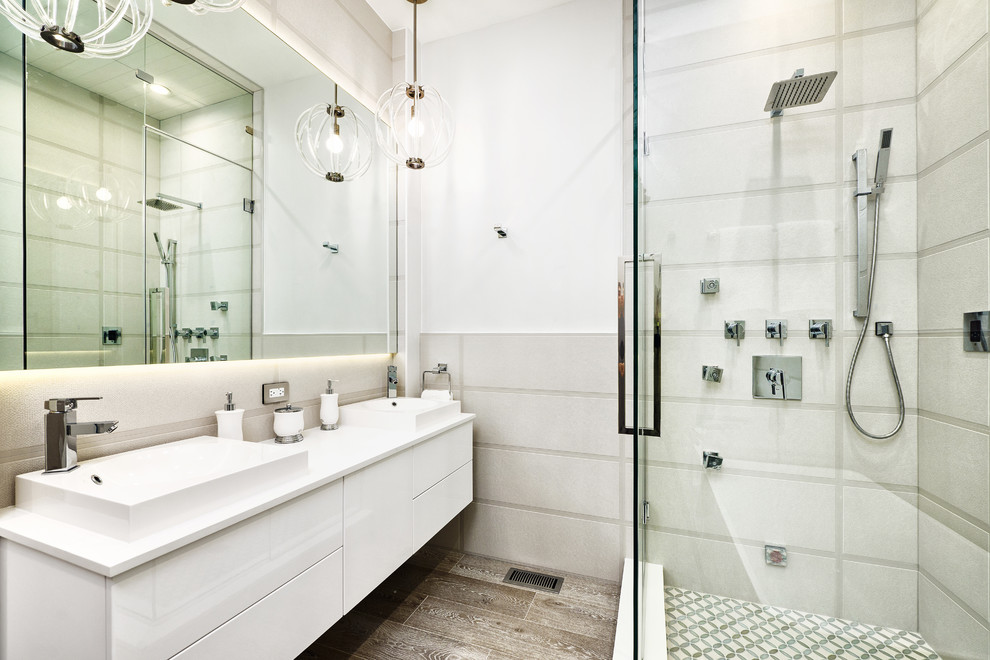 Concrete Look tile project