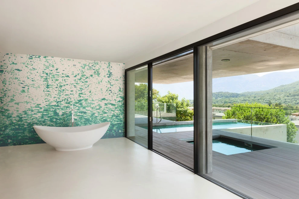 Pool tile project