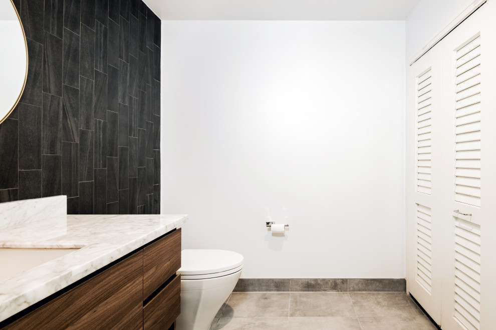 Concrete Look tile project