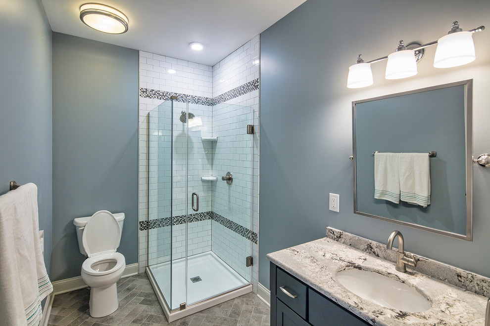 Herringbone tile project