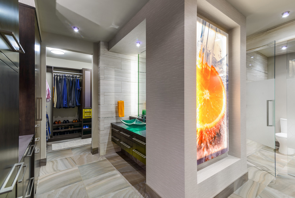 Closet tile project