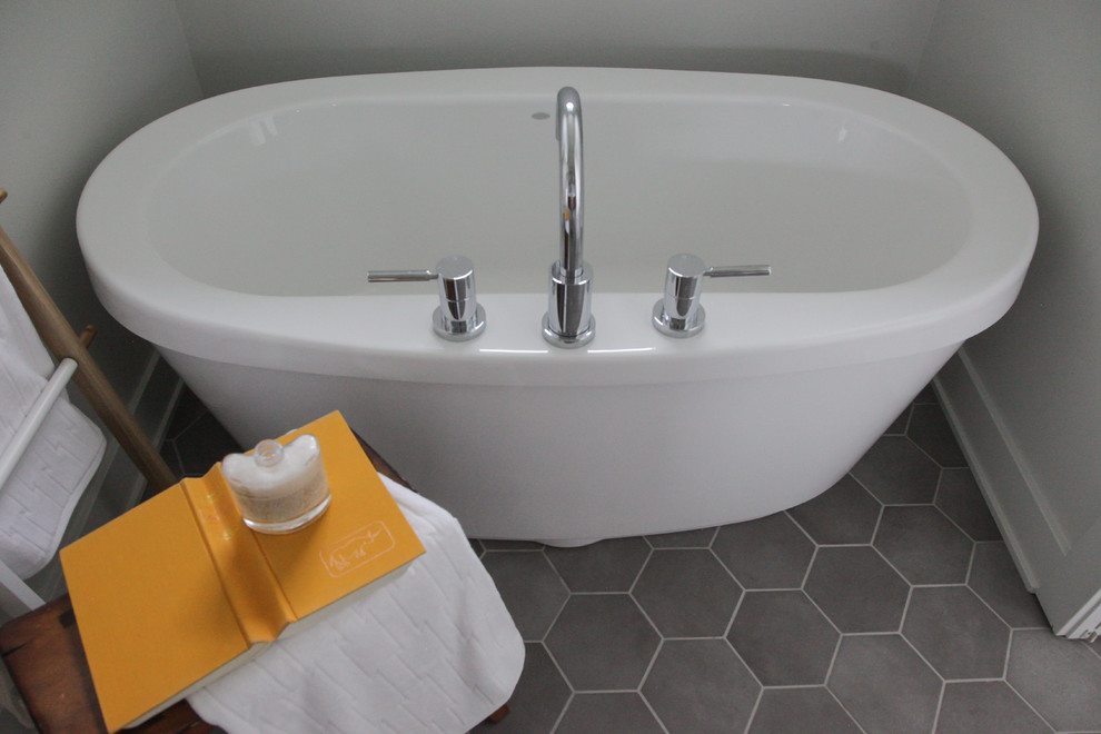 Concrete Look tile project