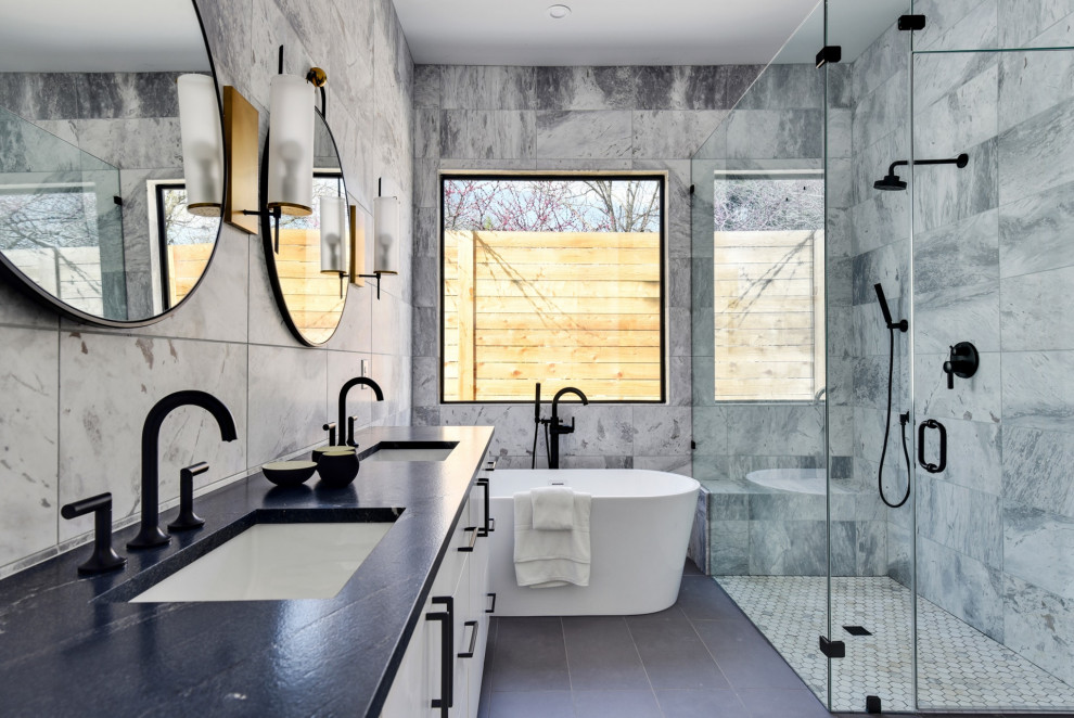 Concrete Look tile project