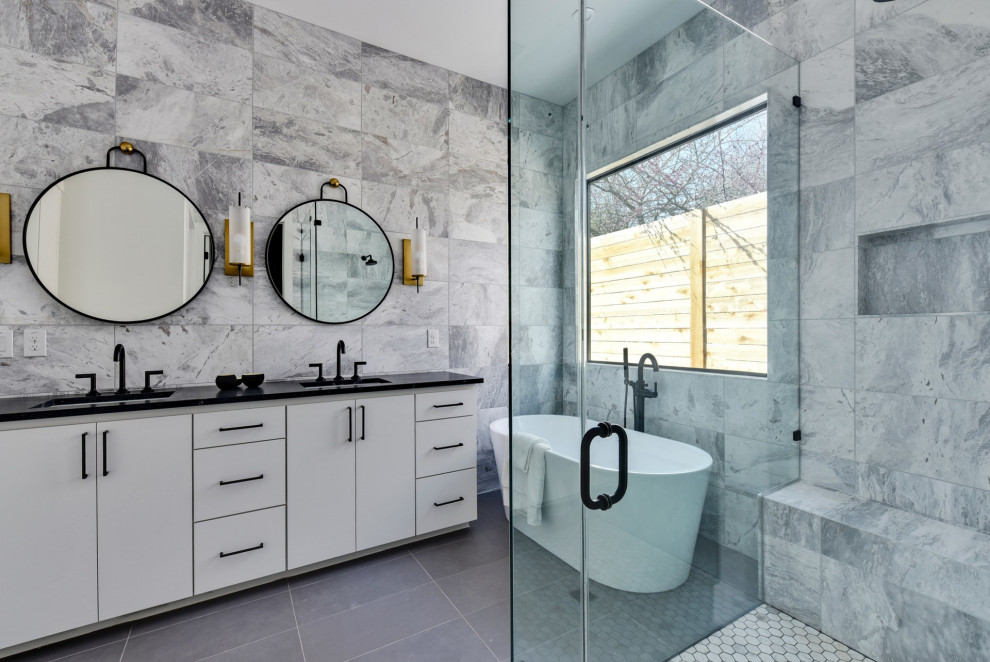 Stone Look tile project