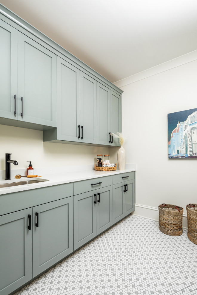 Laundry Room tile project