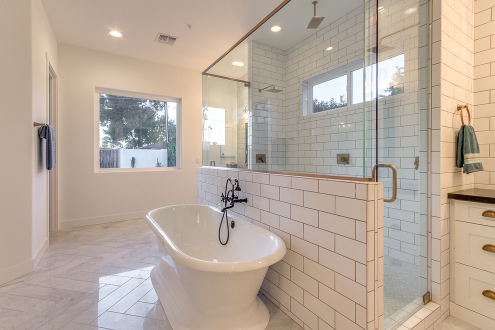 Herringbone tile project