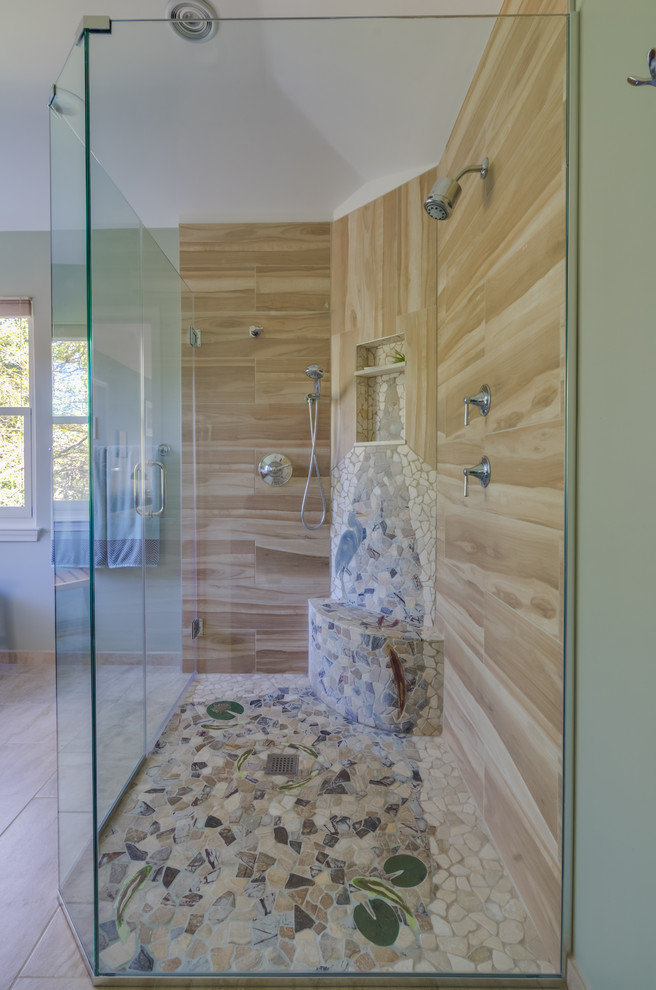 Shower Bench tile project