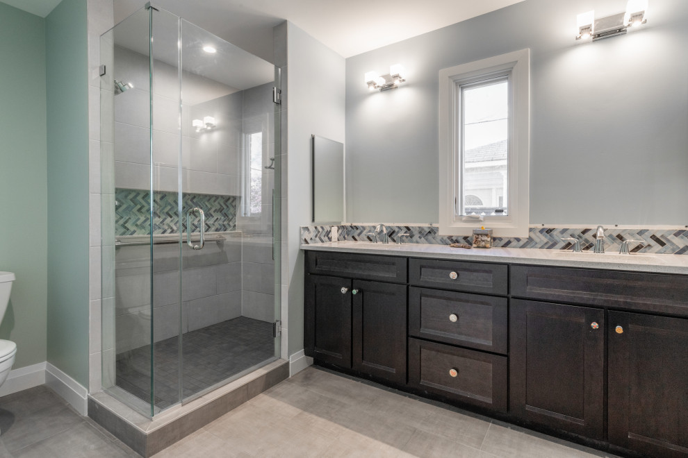 Chevron tile project