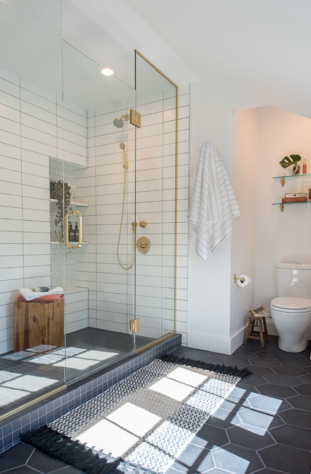 Glass Look tile project