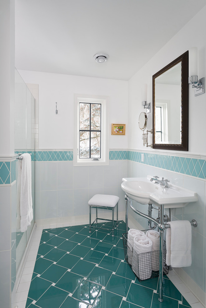 Diagonal tile project