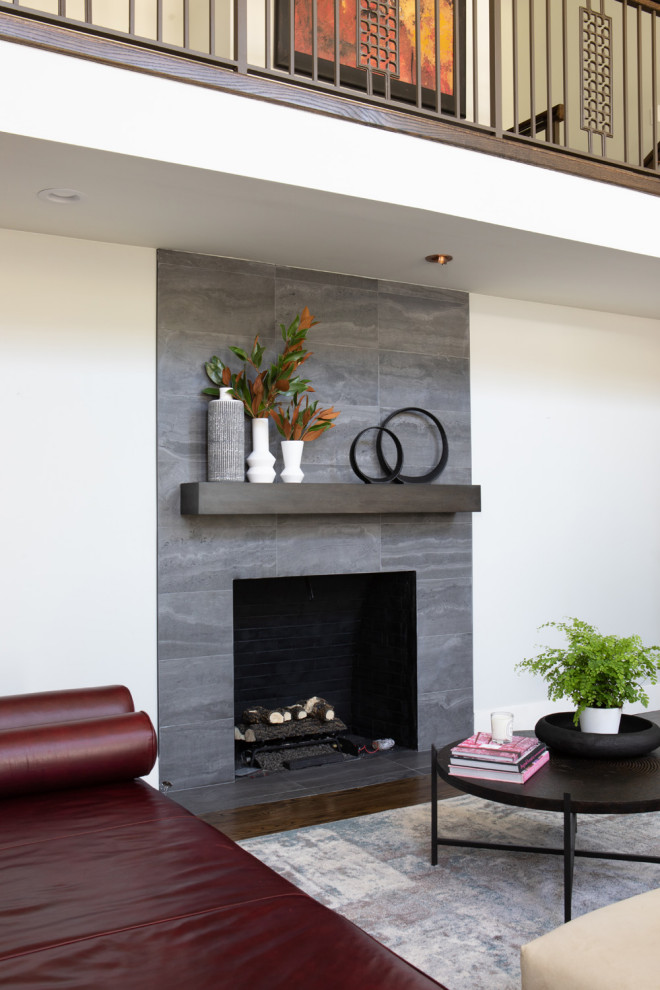 Fireplace tile project