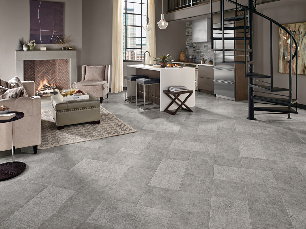 Herringbone tile gallery