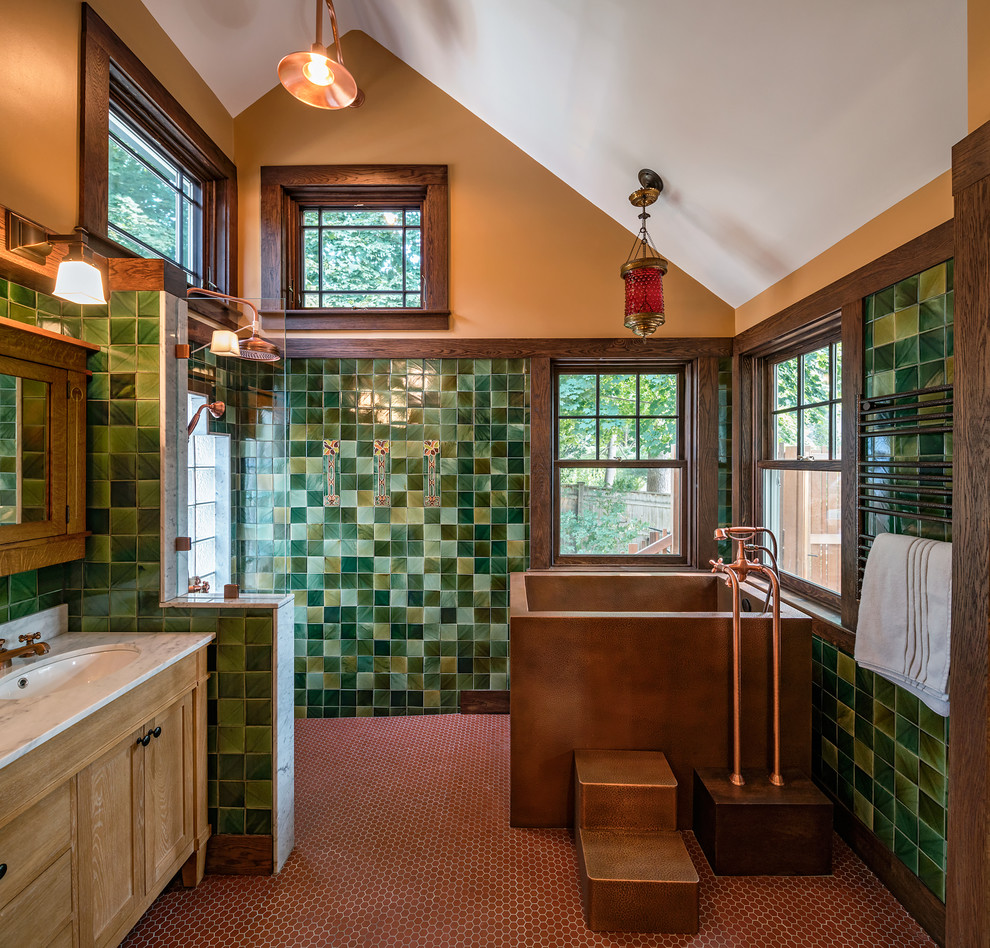 Terracotta Look tile project
