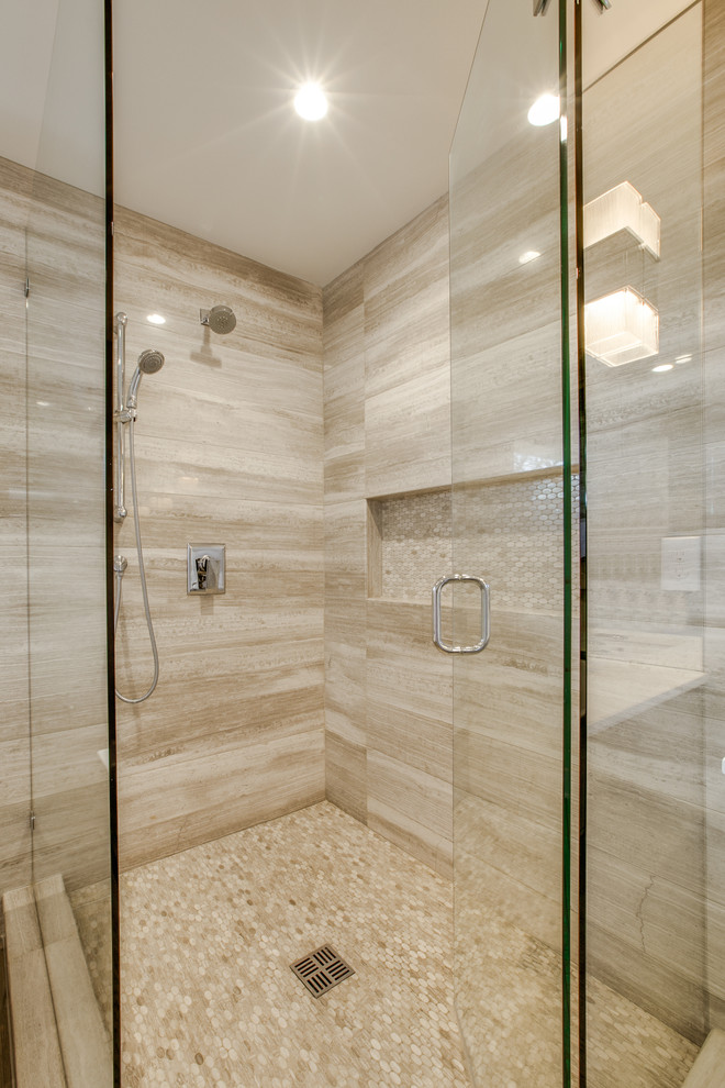 Taupe tile project