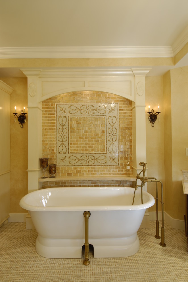 Travertine tile project