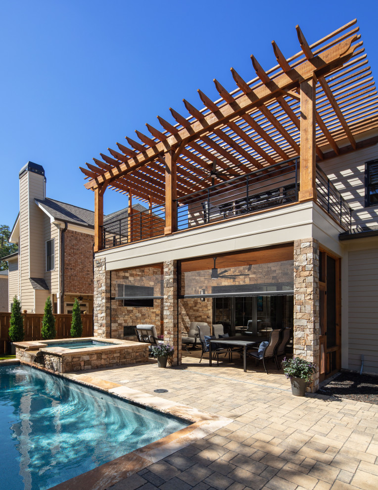 Brookhaven Plunge Pool & Outdoor Living Oasis