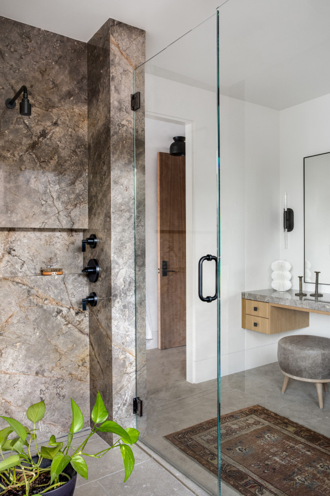 Granite Look tile project