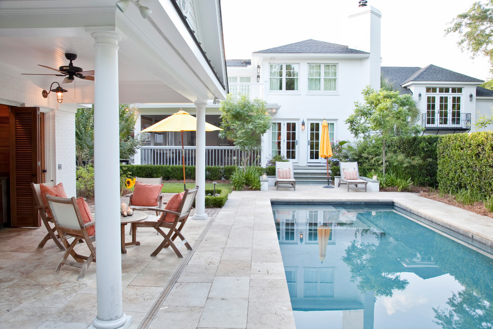 Charleston Garden Style Swimming Pool Designs