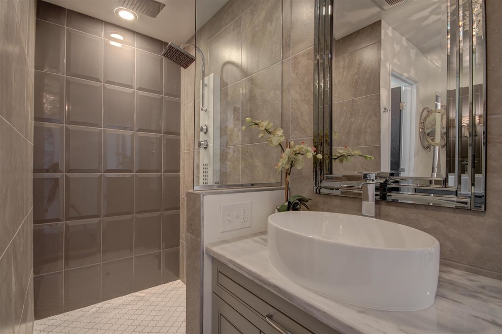 Mosaic Look tile project