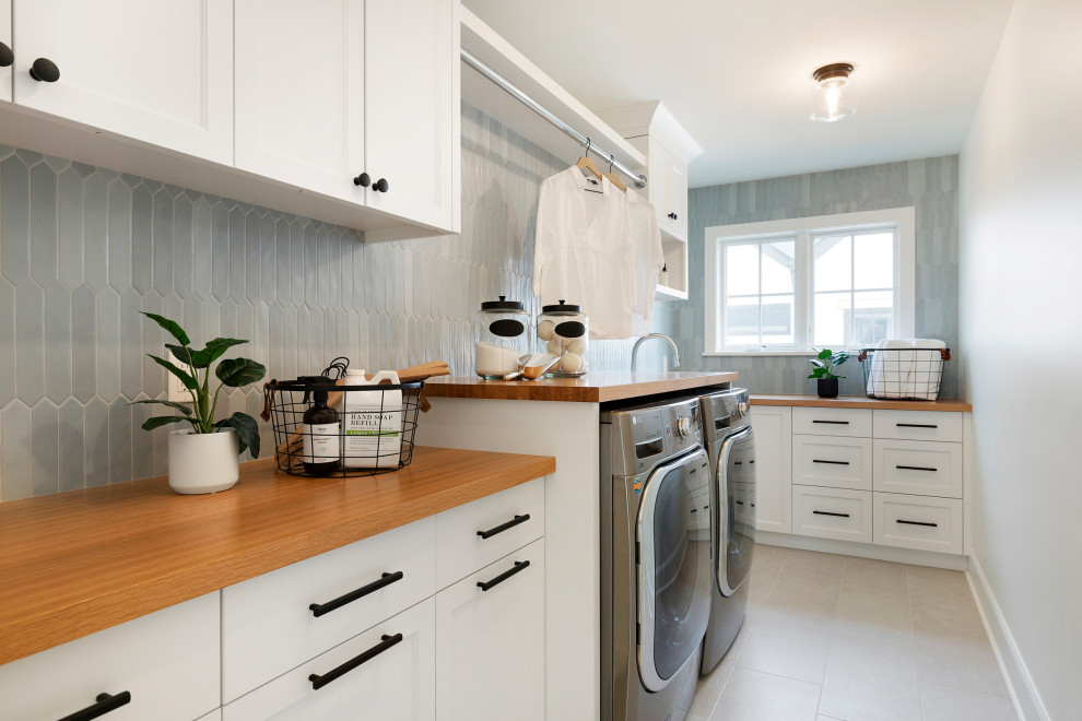 Laundry Room tile project