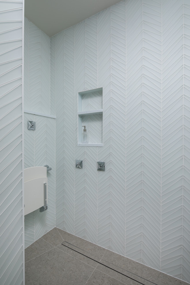 Chevron tile project