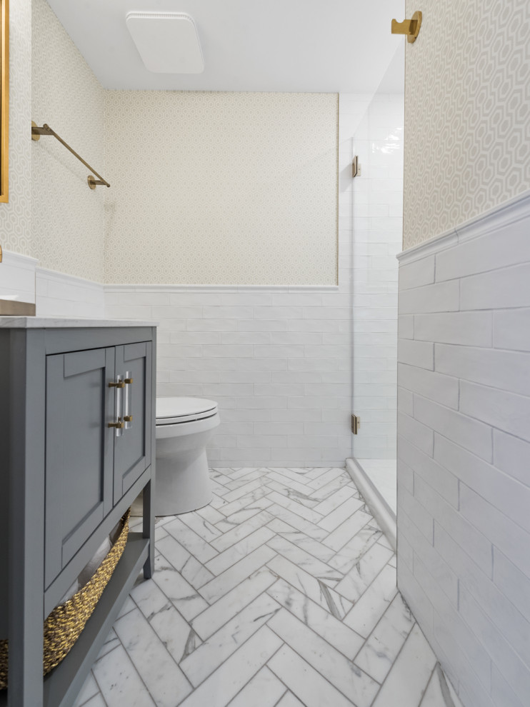 Herringbone tile gallery