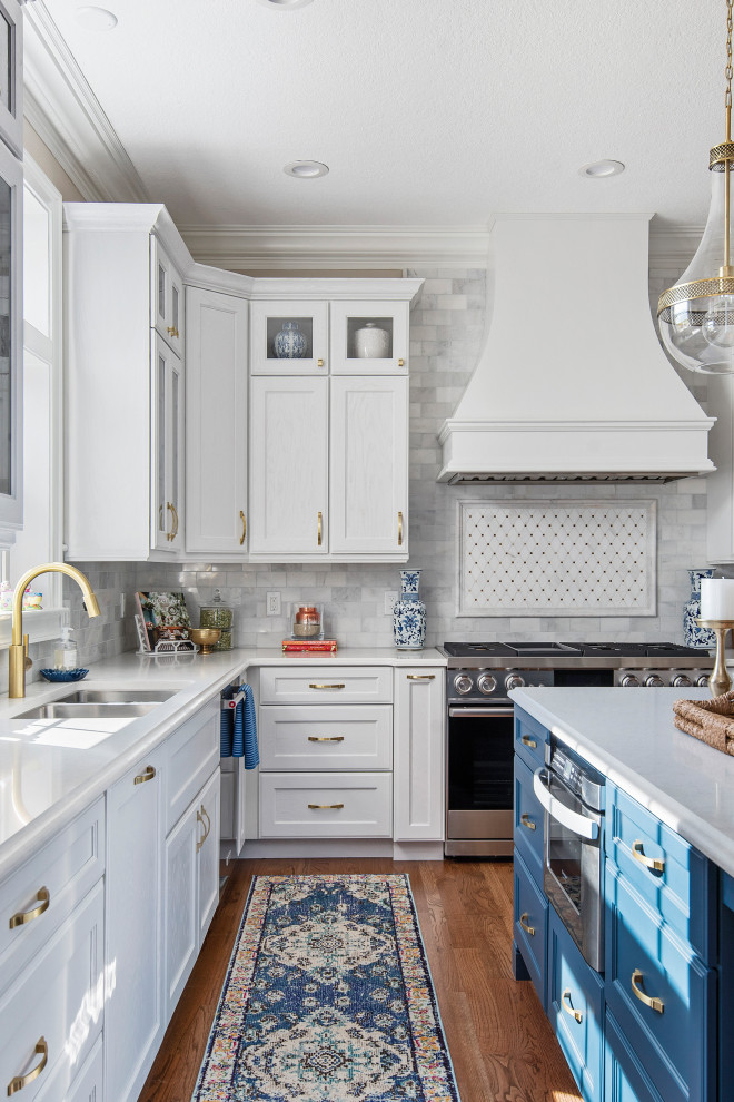 Elegant Lake House Kitchen