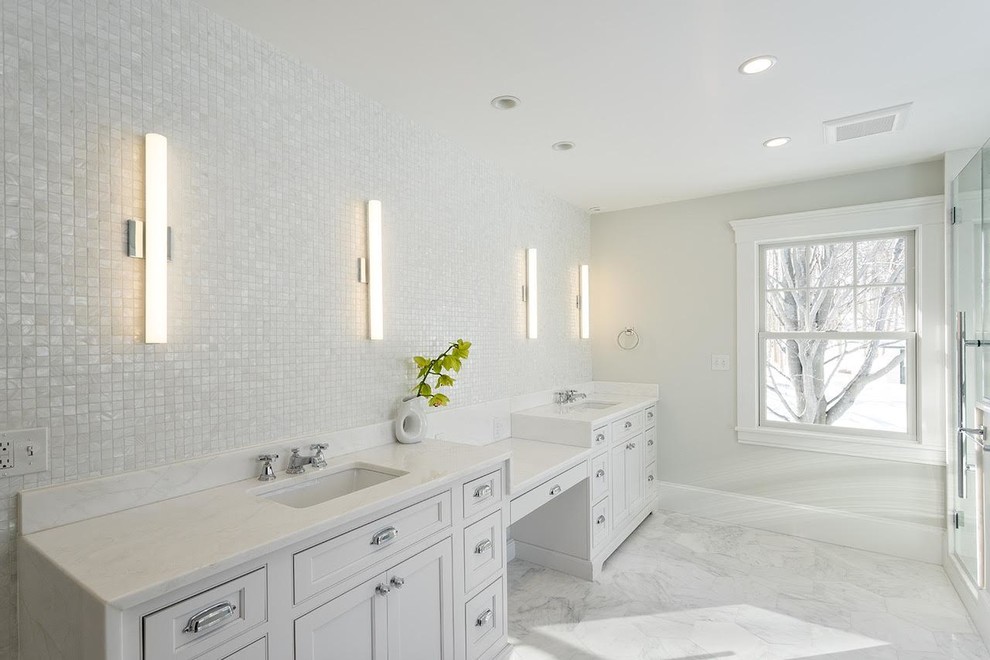 Fresh Bathroom and Entry Remodel