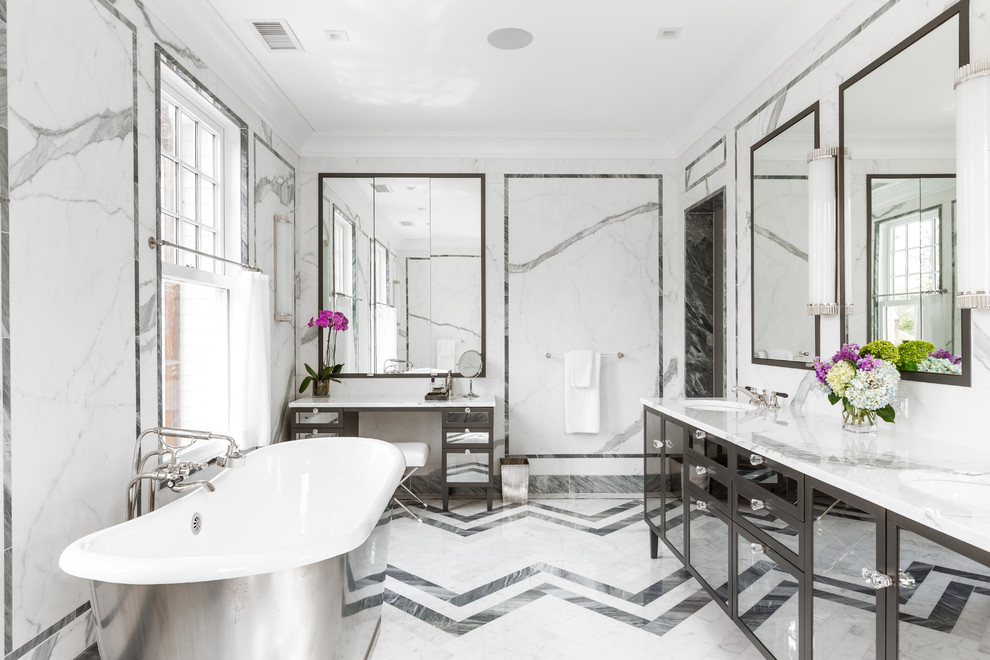 Chevron tile gallery