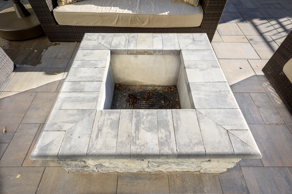 Fireplace tile project