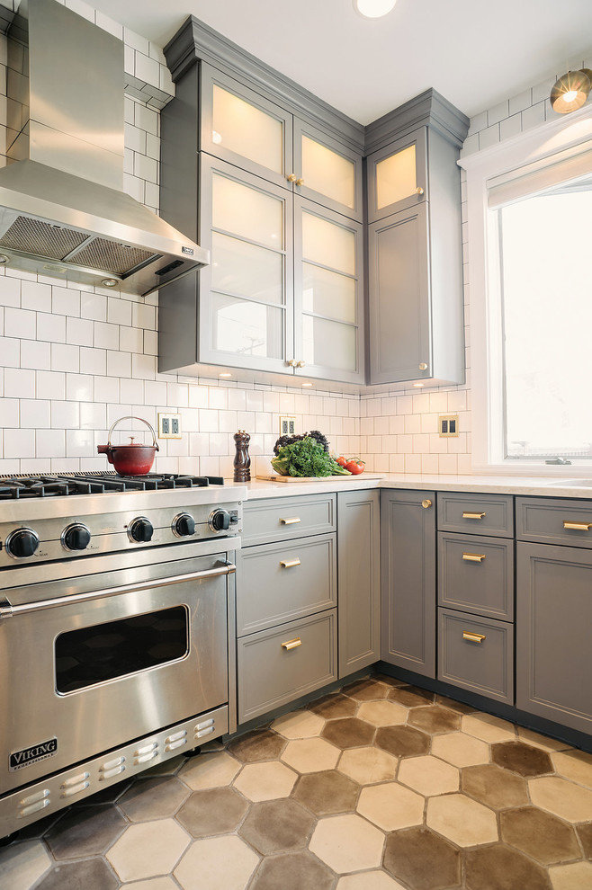 Terracotta Look tile project