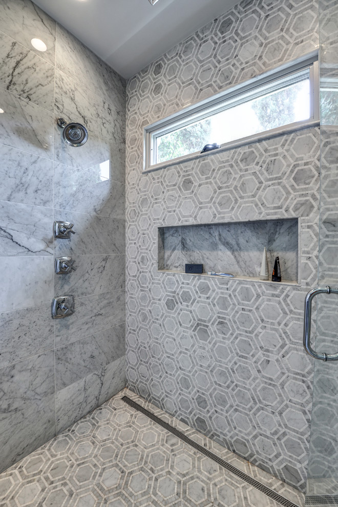 Hexagon Mosaic tile project