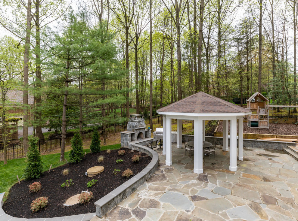 Inspirational Two Story Outdoor Living in Vienna VA