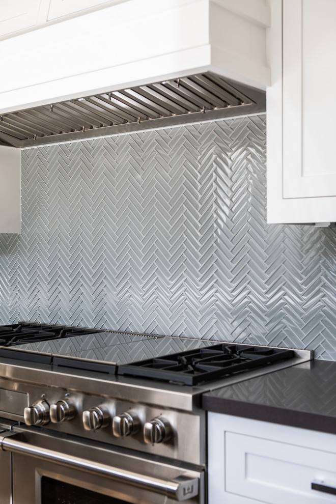 Herringbone tile project