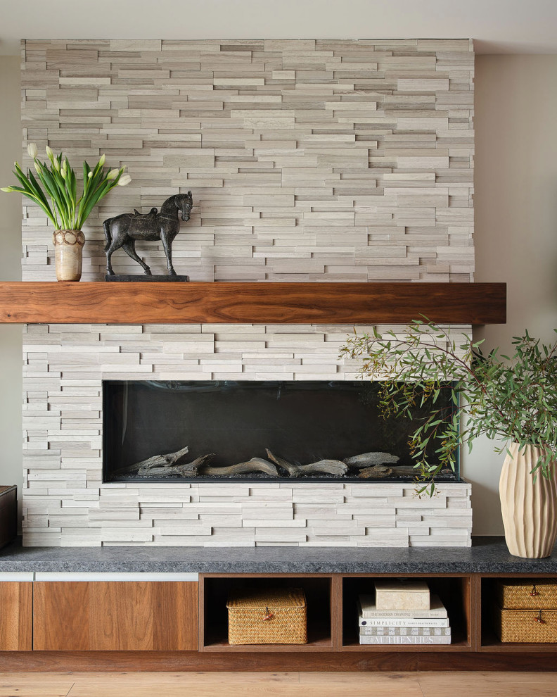 Fireplace tile project