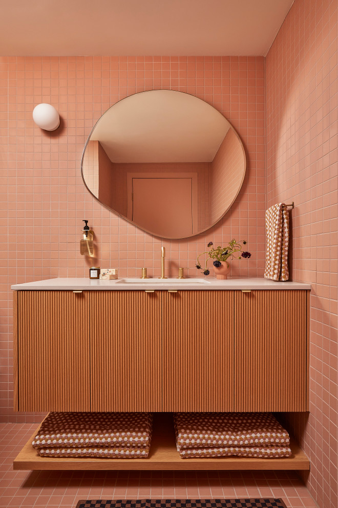 Pink tile gallery