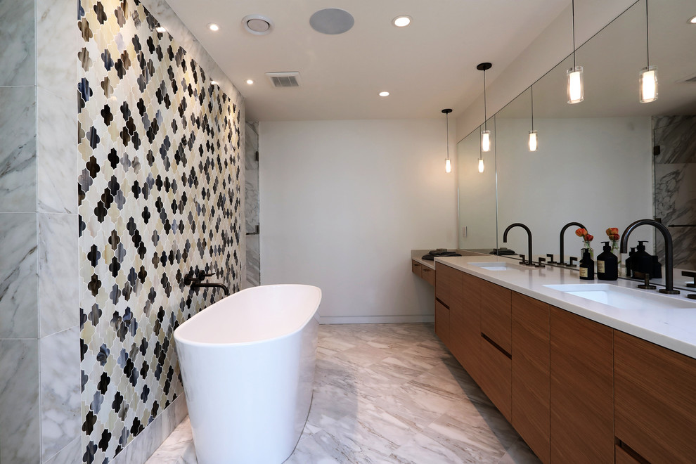 Taupe tile project