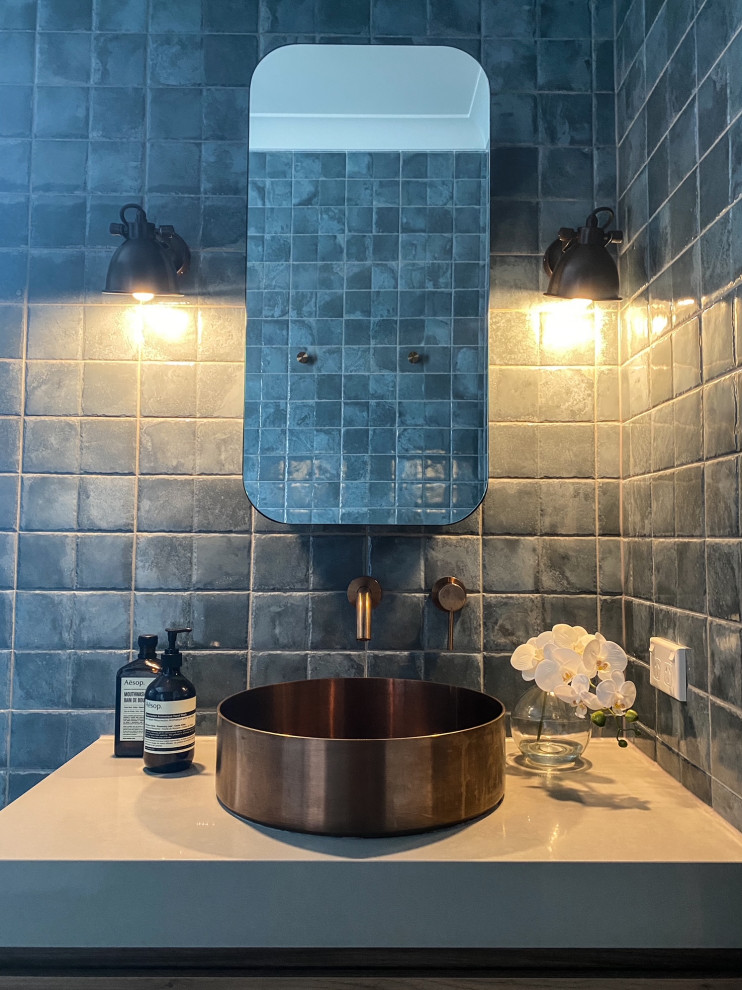 Zellige Look tile project
