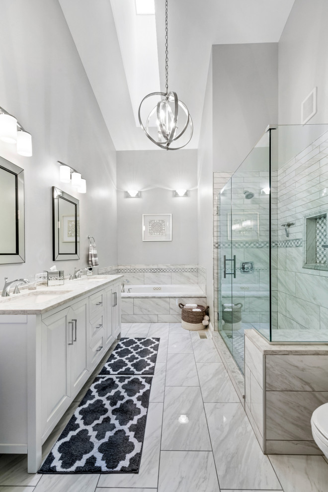 Master Bath Renovation - Ruffled Feathers, Lemont, IL