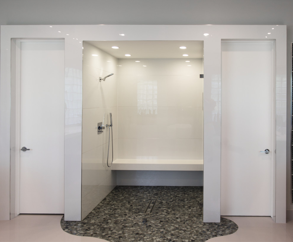 Memorial Modern Master Bath Remodel | Houston, TX | 2015
