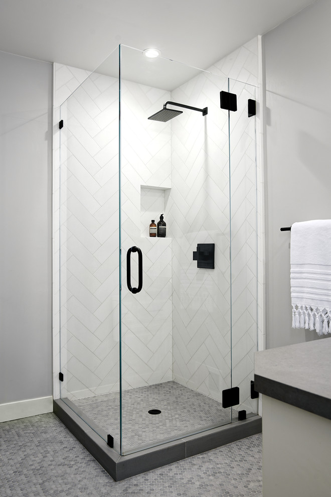 Herringbone tile gallery