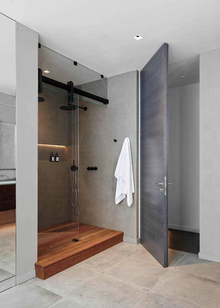 Concrete Look tile project