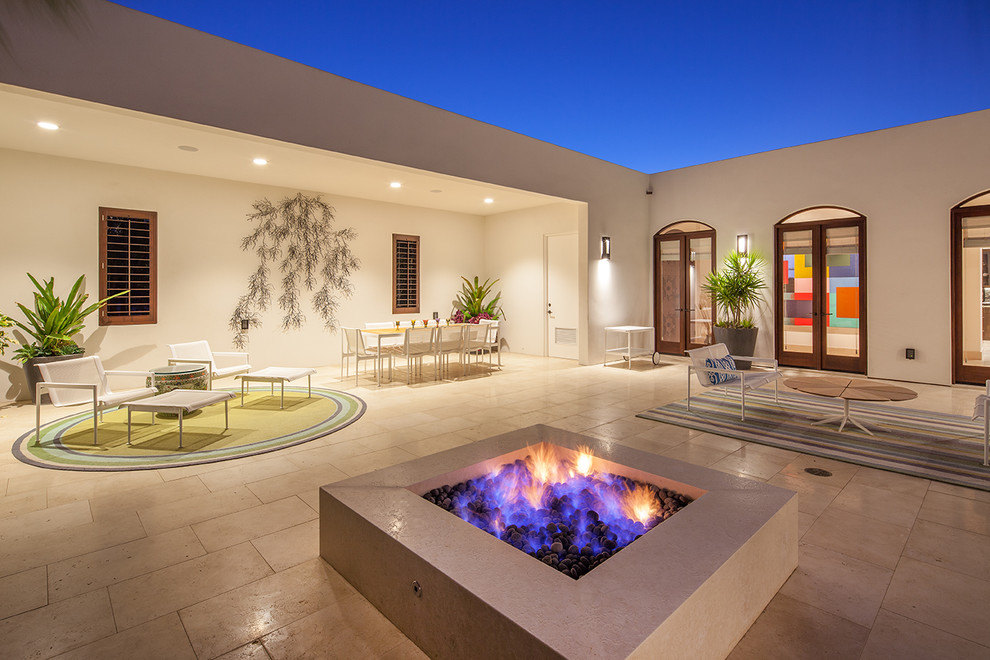 Patio tile project