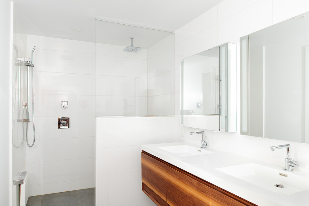 Concrete Look tile project