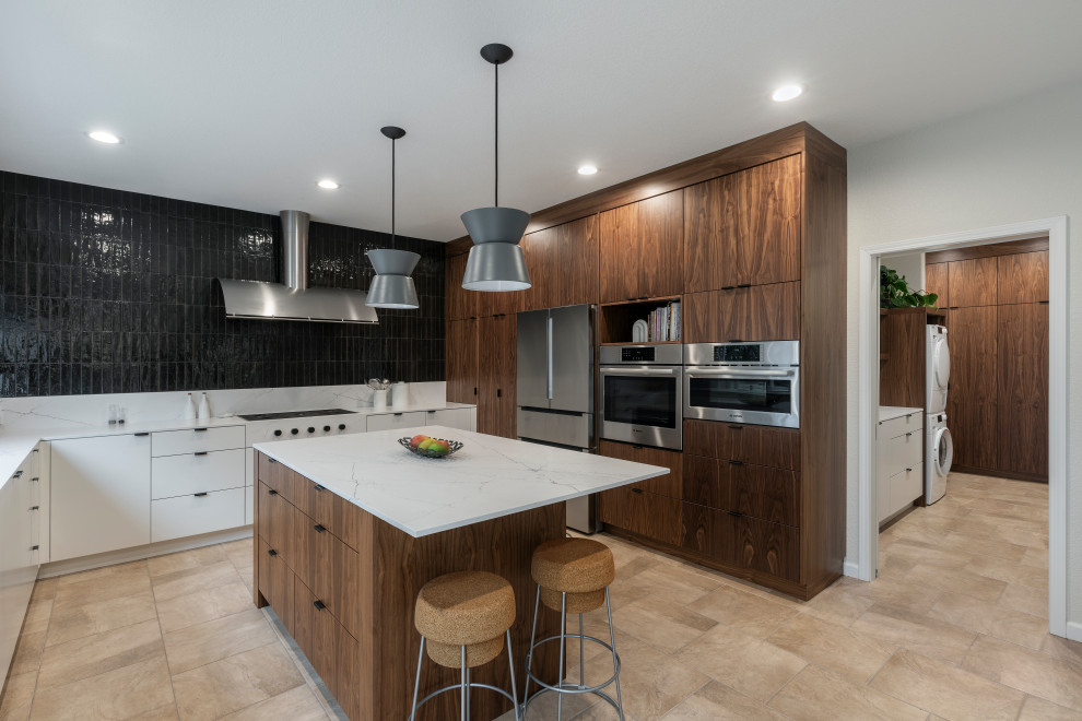"Not Everything Is Black and White" Contemporary Interior