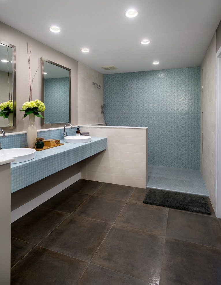 Oceanside Glasstile Bathrooms